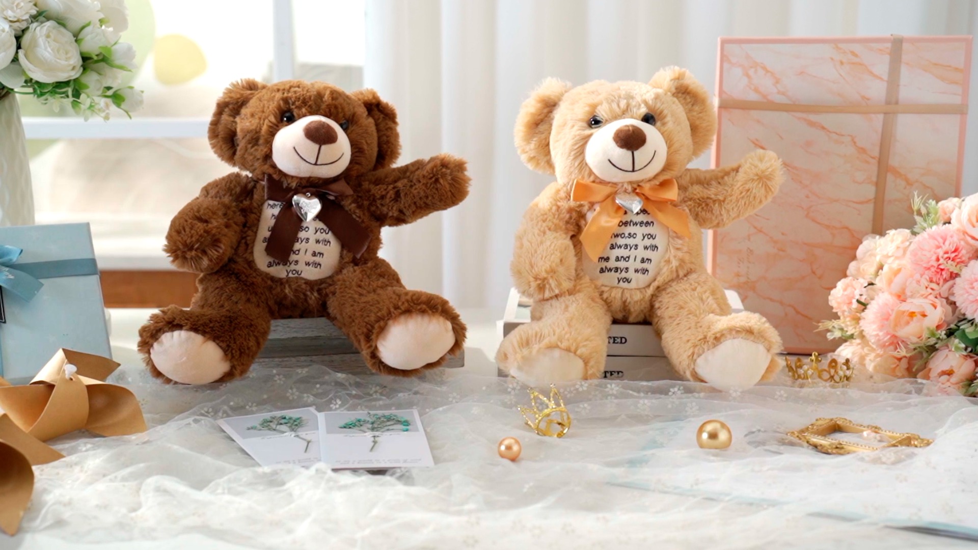 Amazon.com: Silipull 12 Inch Bear Stuffed Animals with Voice