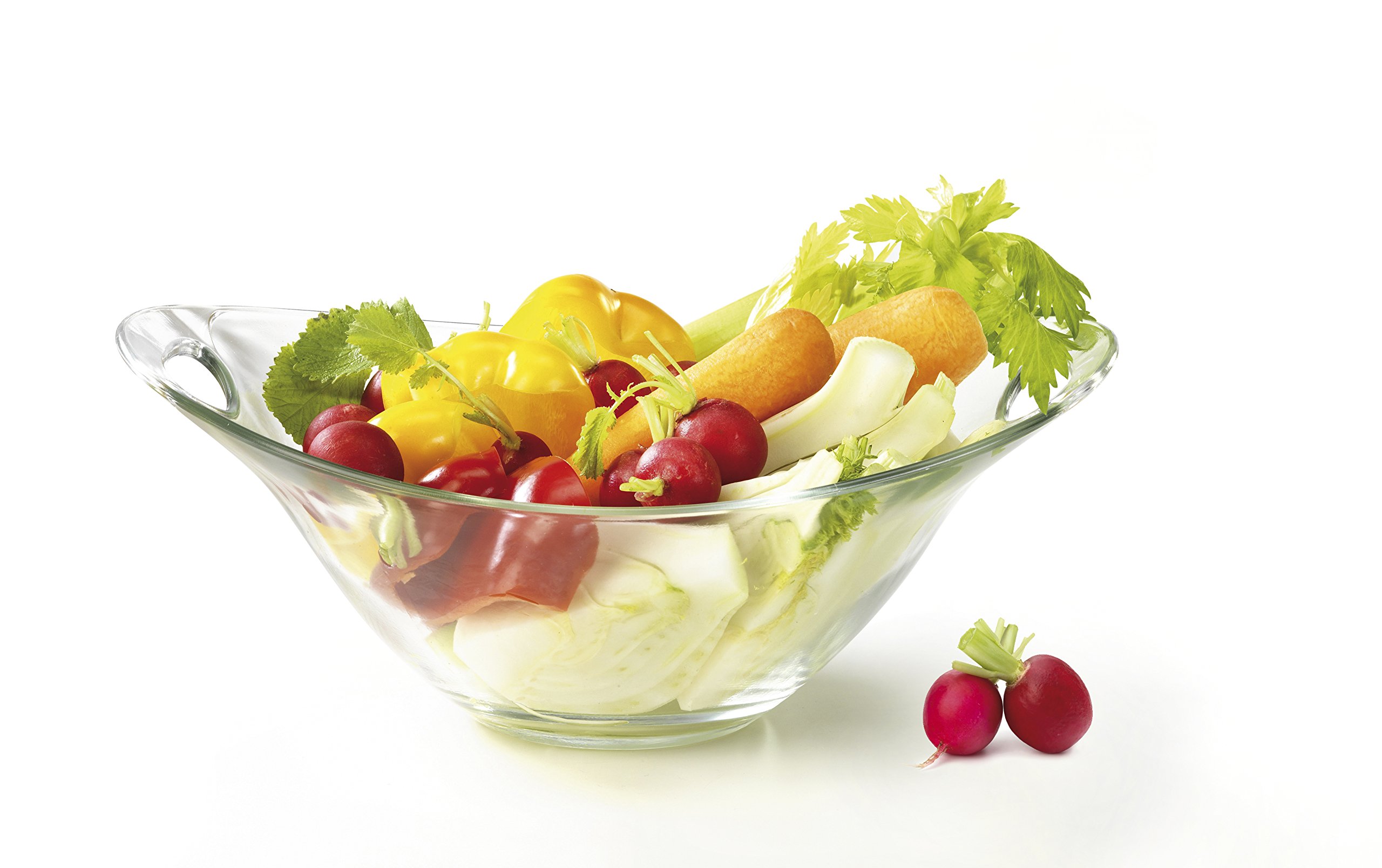 Excelsa Elegance Coppa Multiuso In Vetro - 23x30x10 Cm | Capacità 1650 Cc | Lavabile In Lavastoviglie - Foto 9