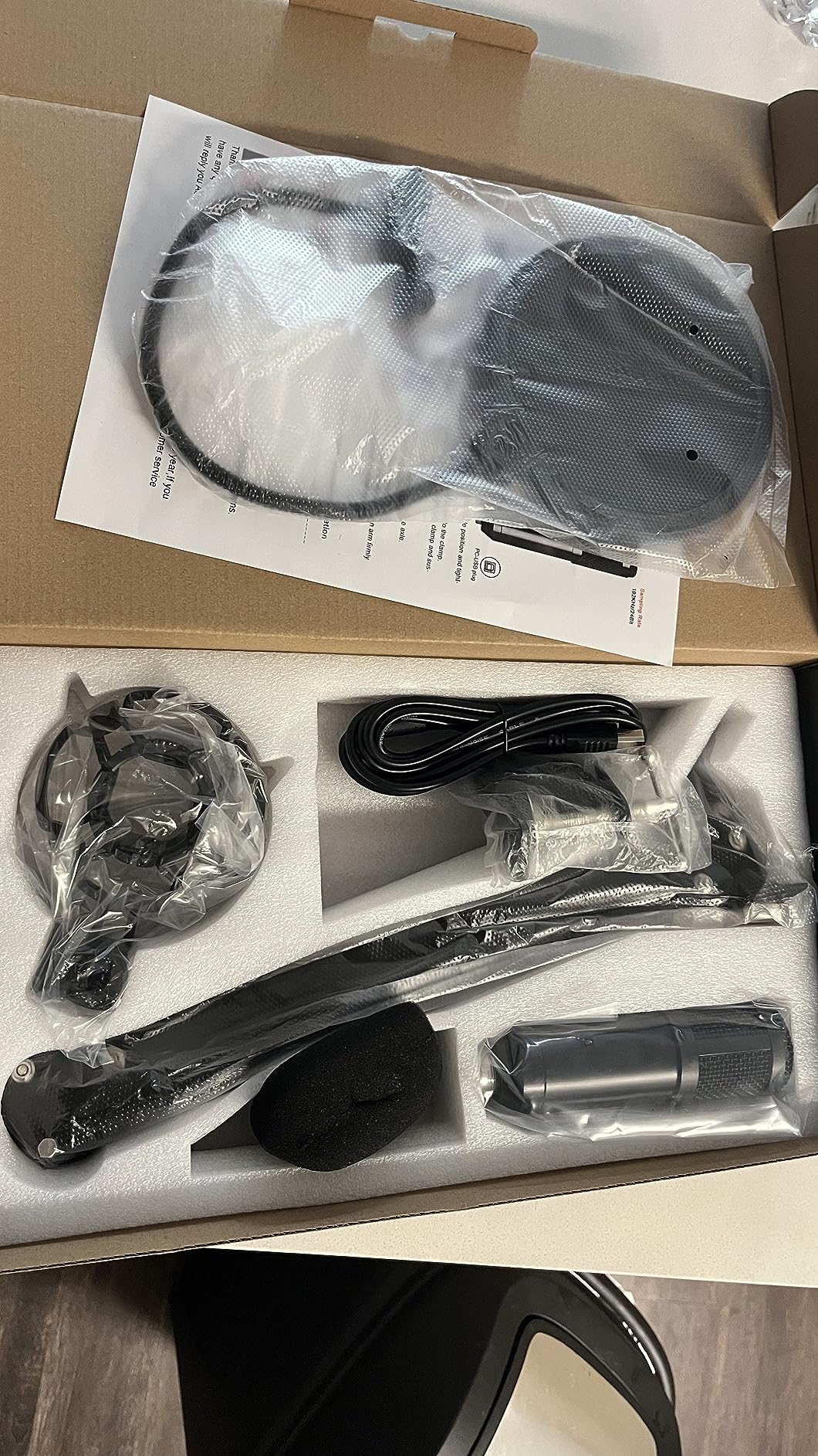 9/mo Finance ovedisa USB Microphone, Professional 192kHz/24Bit Plug