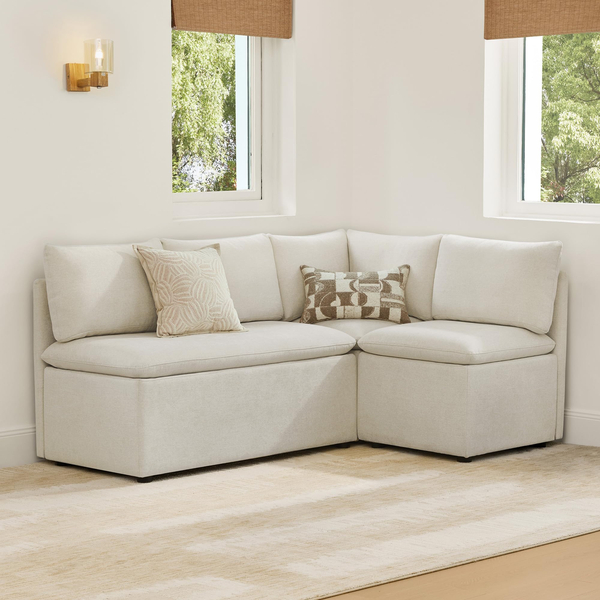 CHITA Breakfast Nook Bench with Storage