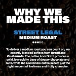 Stim Coffee Co. - Street Legal - Medium Roast (340g) - Specialty Grade Whole Bean Coffee, 100% Premium Arabica Coffee, Small Batch Roasted in Canada