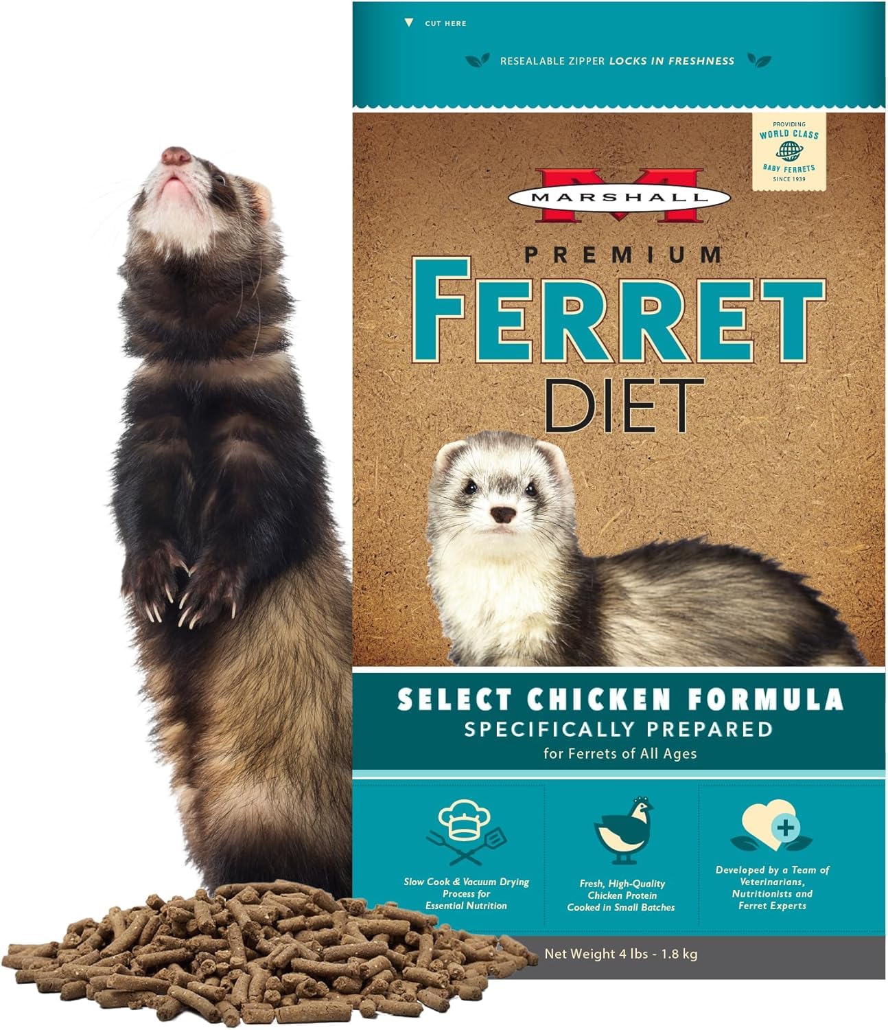 SELECT CHICKEN FORMULA FERRET DIET