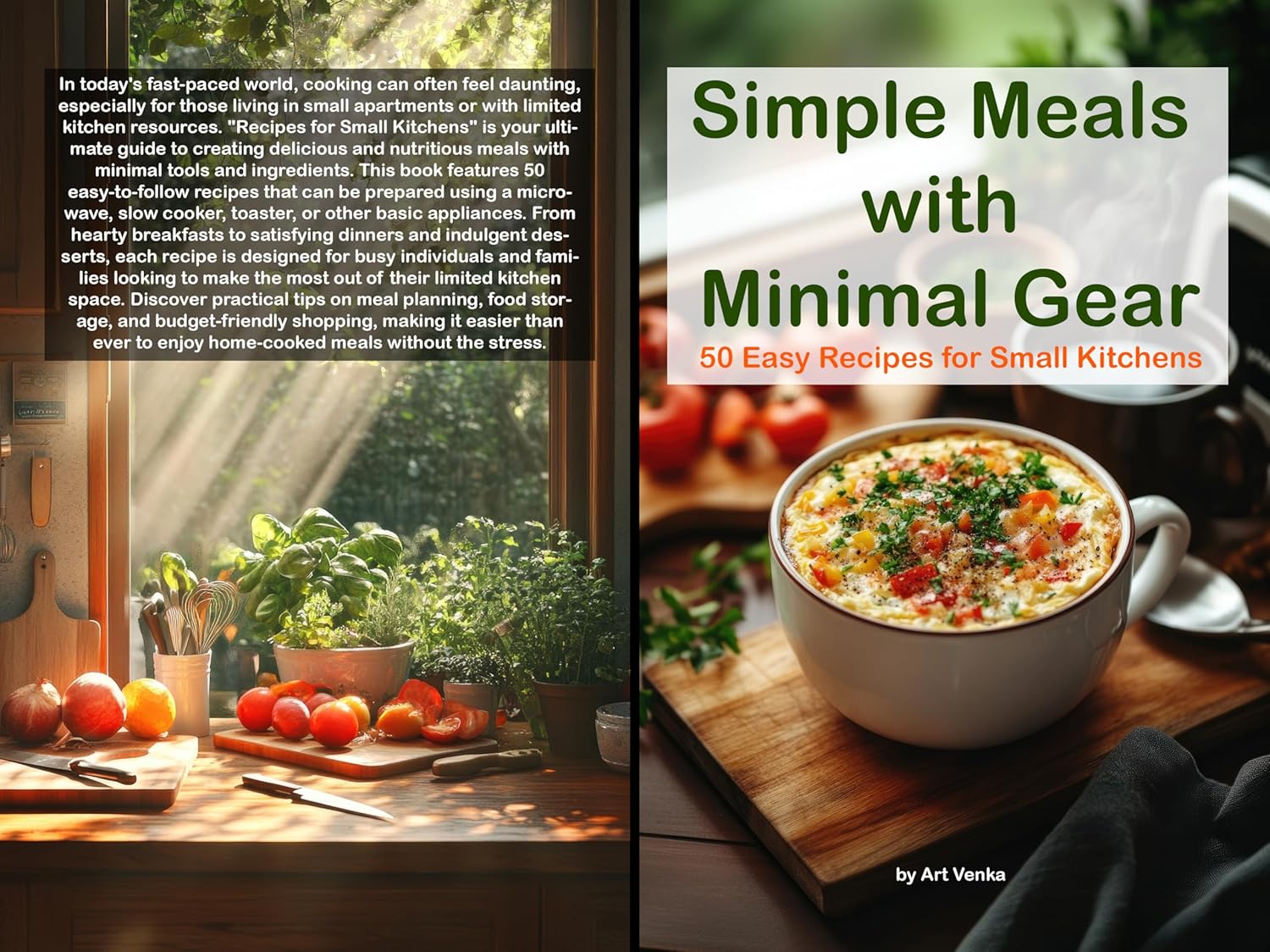 Simple Meals with Minimal Gear 50 Easy Recipes for Small