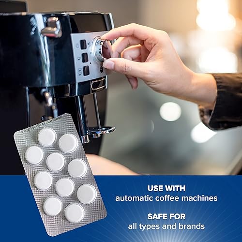 Miniatura 5 de Durgol Tabletas de limpieza para máquina de café expreso y cafetera, 10 unidades (paquete de 2)