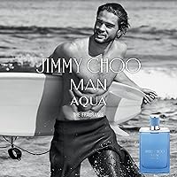 Vista 3 de JIMMY CHOO - Perfume Aqua para Hombre - Fragancia Masculina - Fougere Marina Amadeirada - Con notas de Pomelo, Salvia Esclarea y Musgo Salado