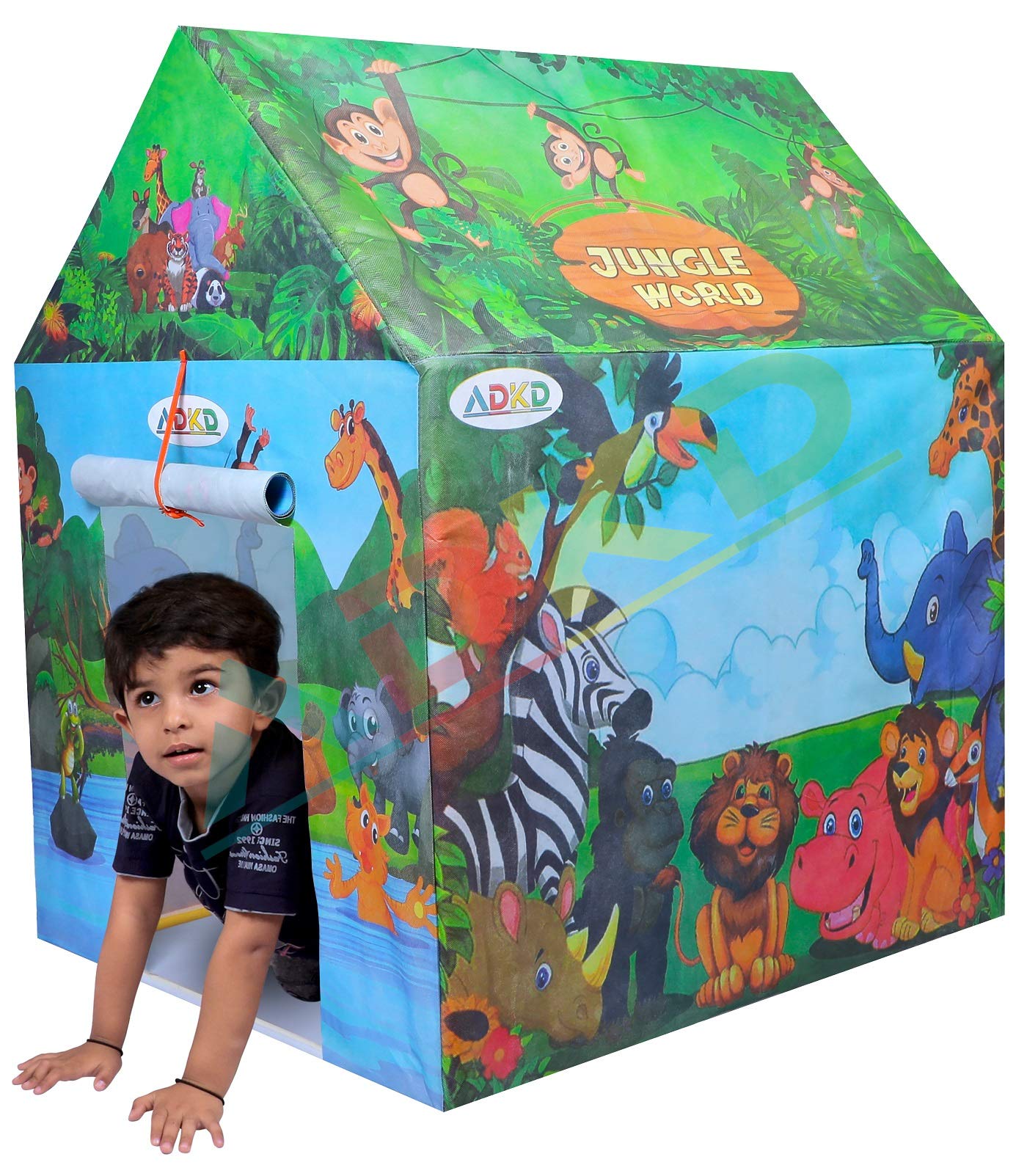 lathiya jumbo size extremely light weight , water proof kids play tent house for 10 year old girls and boys (made in india) (farm house)- Multi color (B08GQ9Z2DZ) Amazon Price History, Amazon Price Tracker