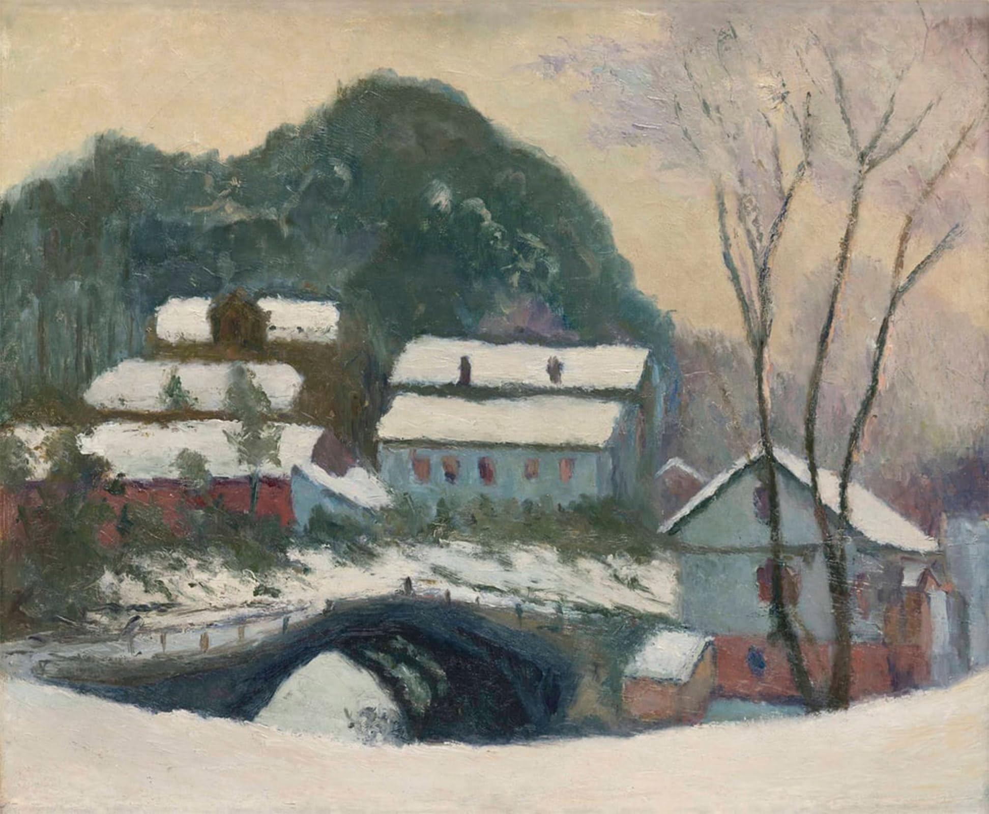 ARTXLXXBN Famous Prints Artwork Pictures Poster Painting Art Sandviken Norway by Claude Monet Artwork Landscape Pictures for Home Decor 60x90cm