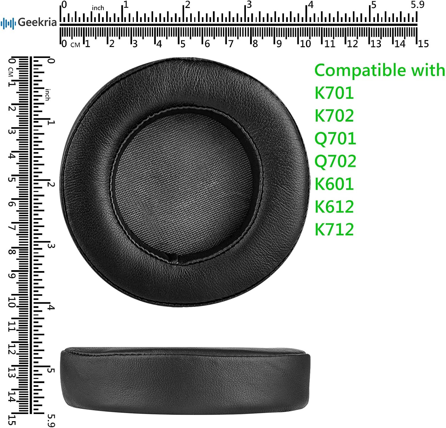🔥 Flash Sale Geekria Elite Sheepskin Replacement Ear Pads for AKG K701, K702, Q701, Q702, K601, K612, K712 Headphones Ear Cushions, Headset Earpads, Ear Cups Repair Parts (Black) 70% Off Discount Geekria Elite Sheepskin Replacement Ear Pads for AKG K701, K702, Q701, Q702, K601, K612, K712 Headphones Ear Cushions, Headset Earpads, Ear Cups Repair Parts (Black)