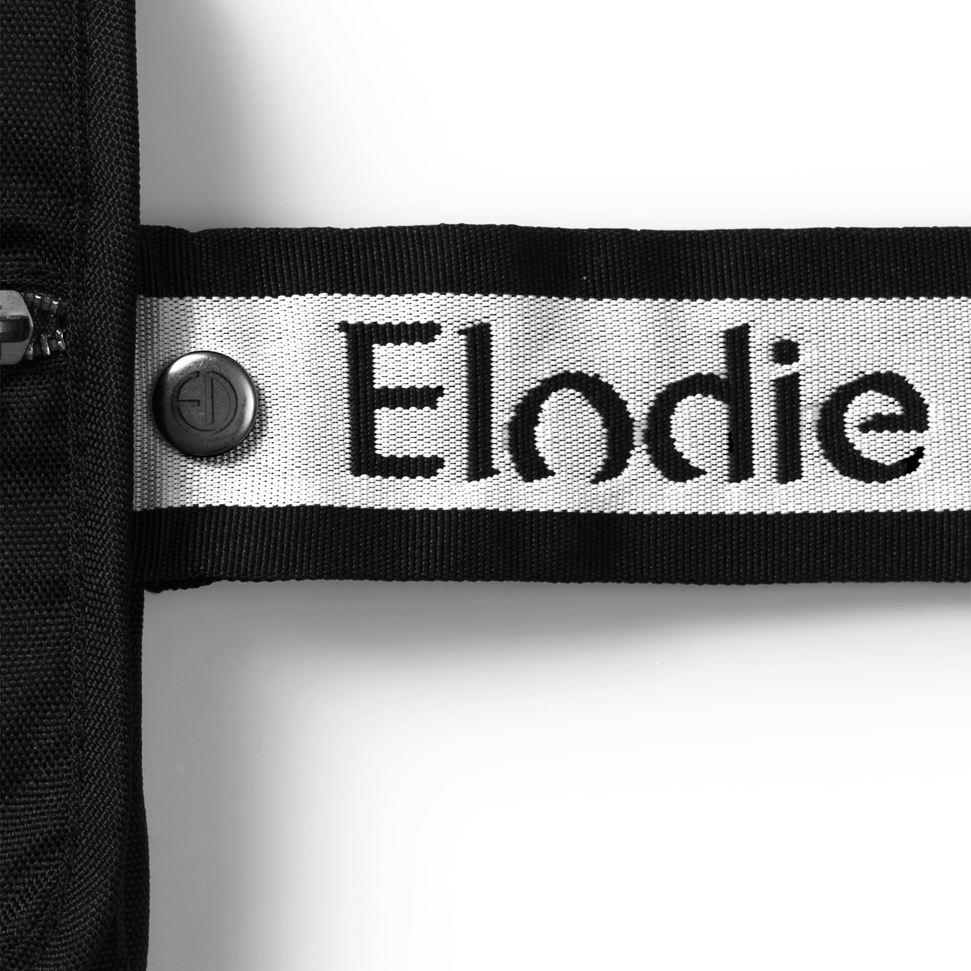 Elodie Details Cambiador Portátil Bolsa de Viaje Impermeable (2 toallas incluidas) - Off Black, Negro