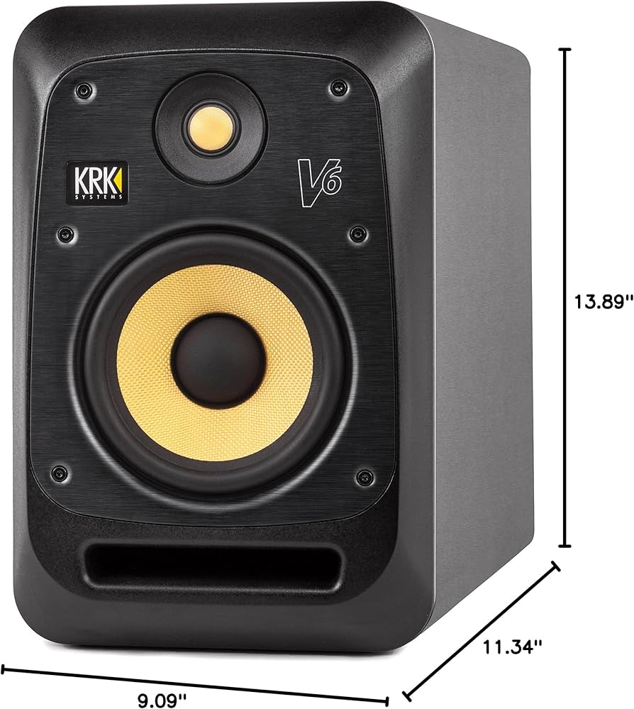 KRK V6S4 モニタースピーカー ペア 値下げ Amazon.com: KRK V6 Series 4 6
