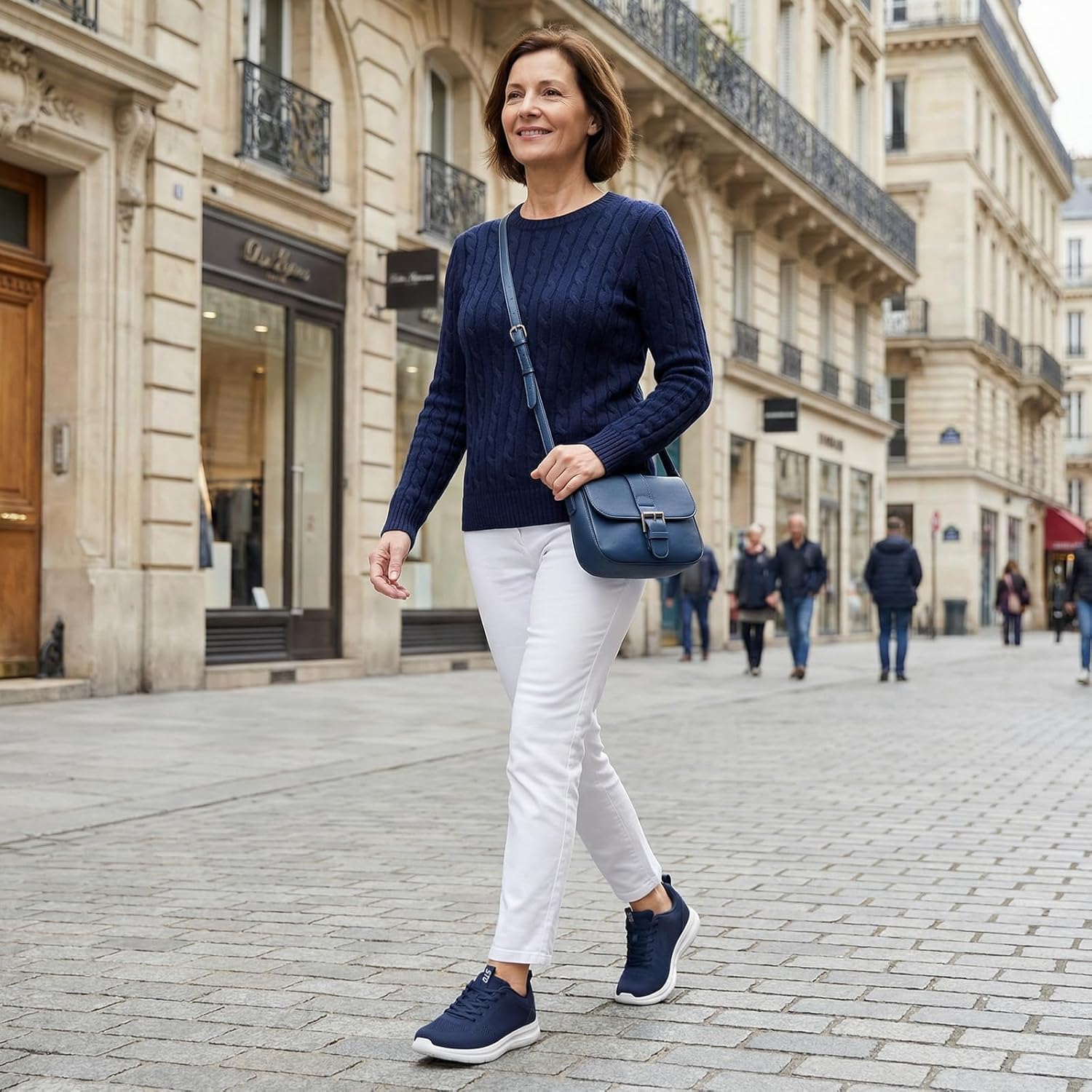 STQ Wide Toe Box Walking Shoes Women Orthopedic Swollen Feet Diabetic Tennis Running Sneakers for Plantar Fasciitis Arch Support Bunions - Image 2