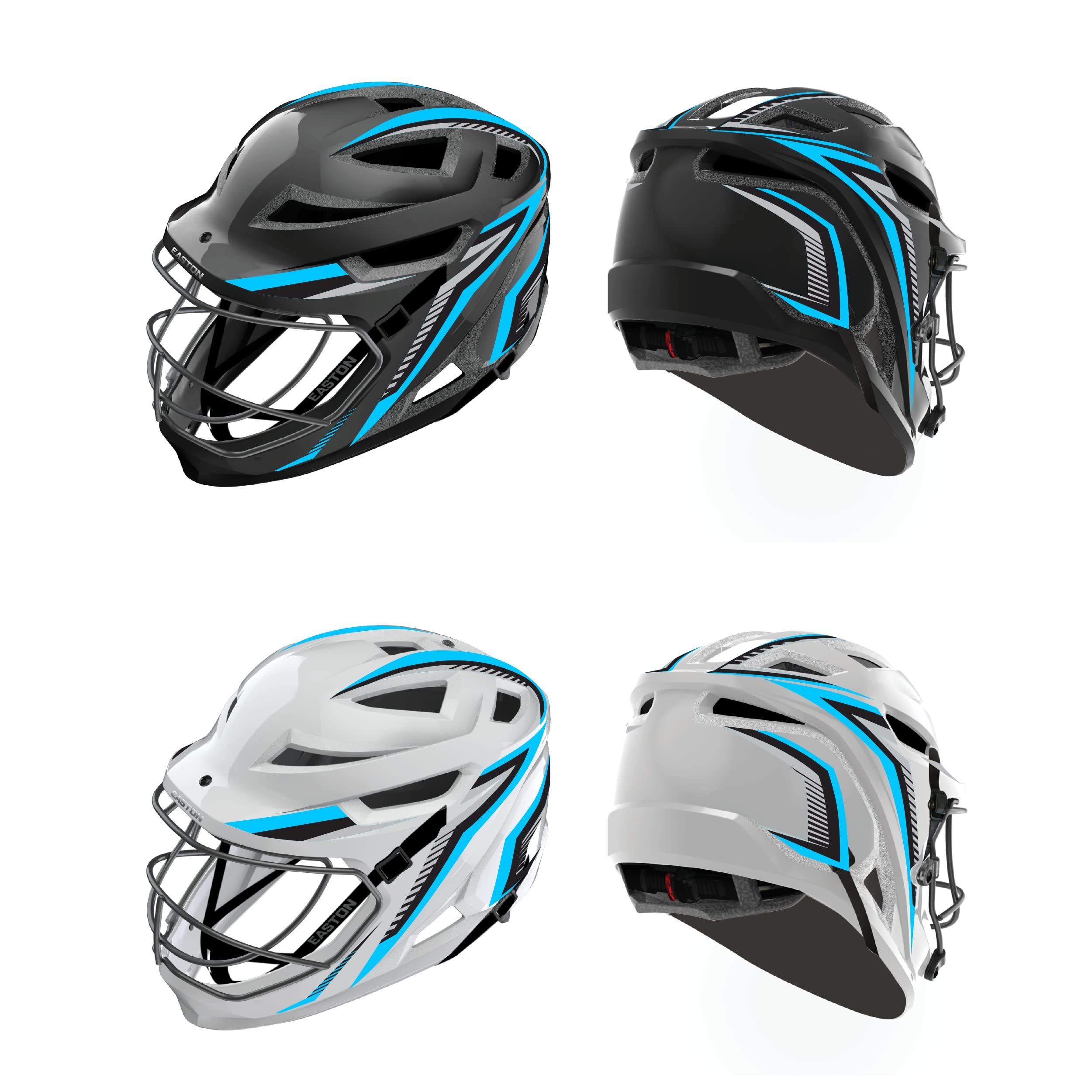 Casque De Softball Easton Hellcat - Taille Et Couleur Royal - Neuf Sous Blister