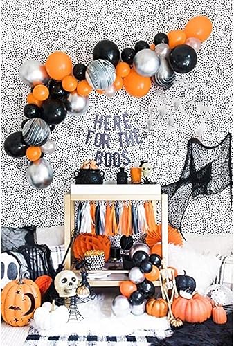 Miniatura 3 de Janinus Globos naranjas para fiesta, 5 pulgadas, 50 unidades, color naranja, globos de látex, globos de látex para fiestas