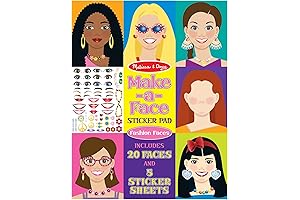 Make a Face Stickers for Personalized Fashion Expressions