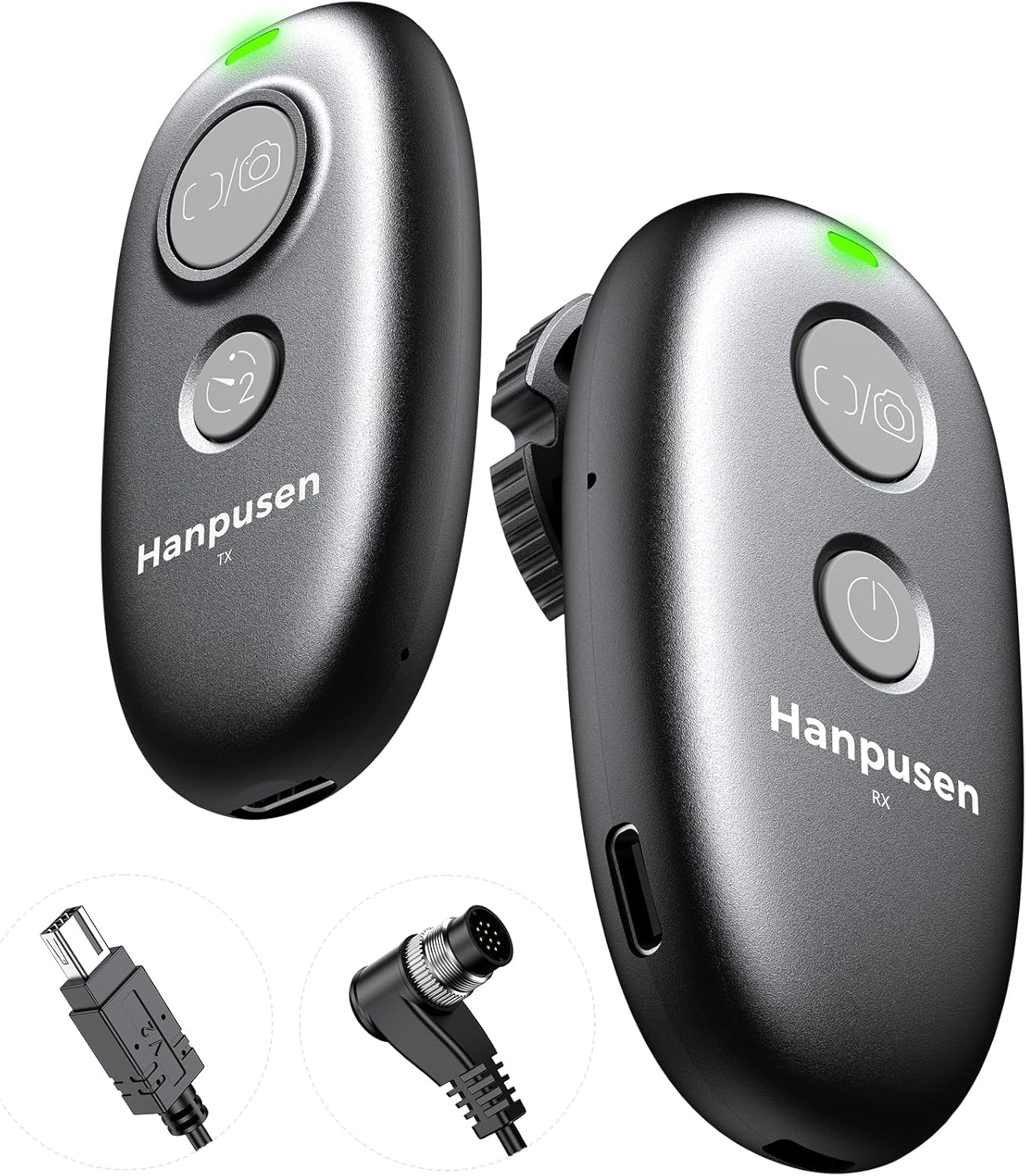 for Nikon Camera Rechargeable Remote Shutter Release - Wireless Remote Control for Nikon Z8/Z6 III/D7500/D850/Z5/P1000/P1100/Z9/D750/D5600/Z6/D3300/D3200/D3100/Z7 II/D500/Z7, No Disposable Batteries