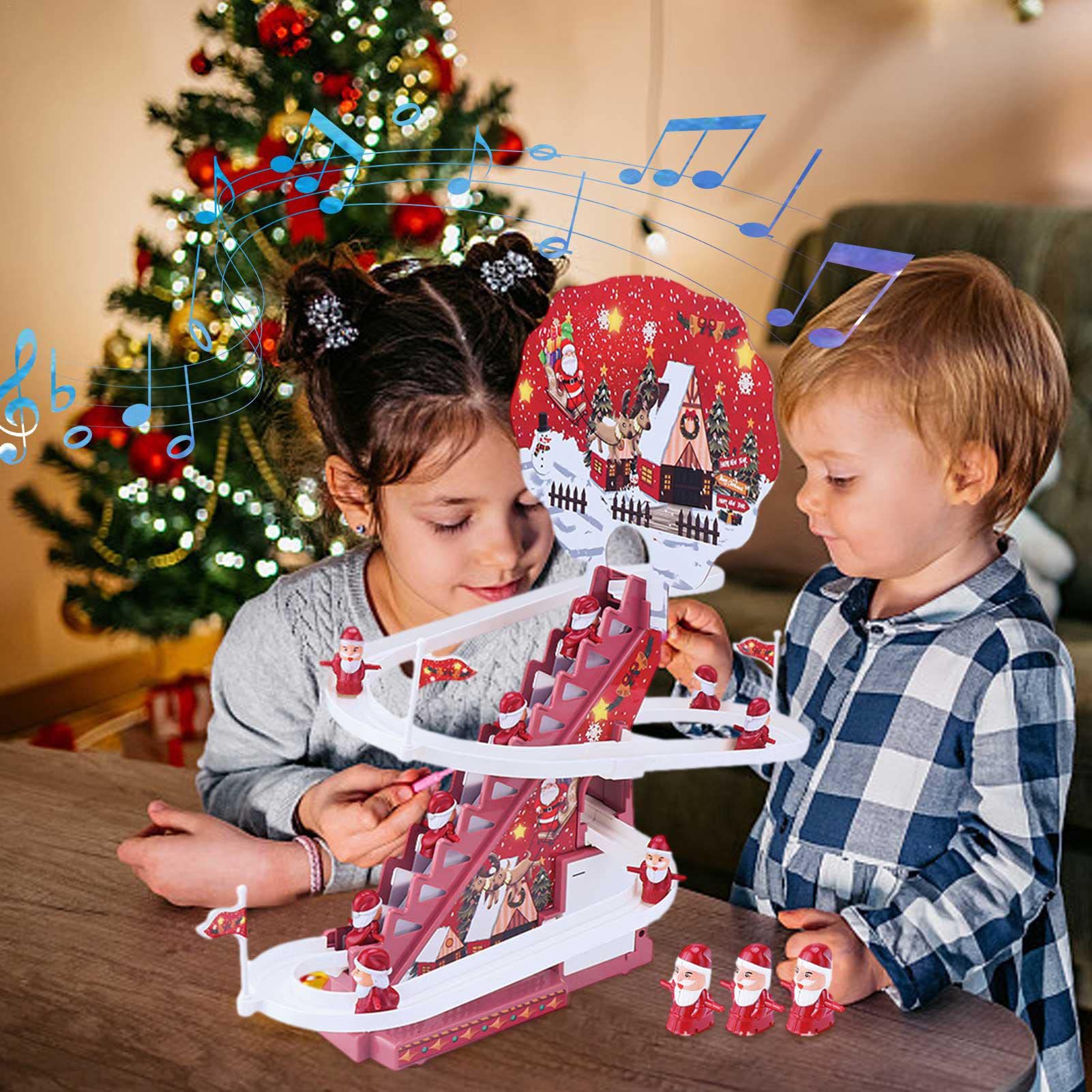 Dickly Weihnachtsmann-Kletterspielzeug, Elektrische Rutsche