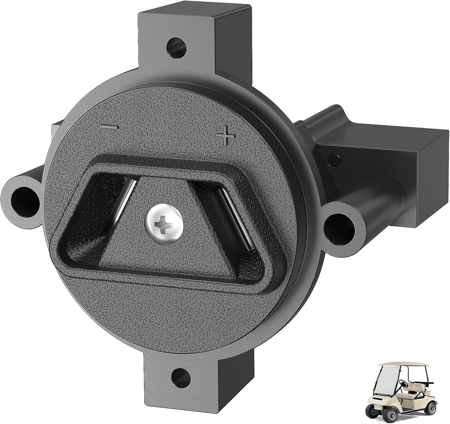 Crow Foot 2 Prong Charger Plug for Yamaha 36 Volt Golf Carts Powerwise Connector DC Plug, E-Way Receptacle for Golf Cart Parts