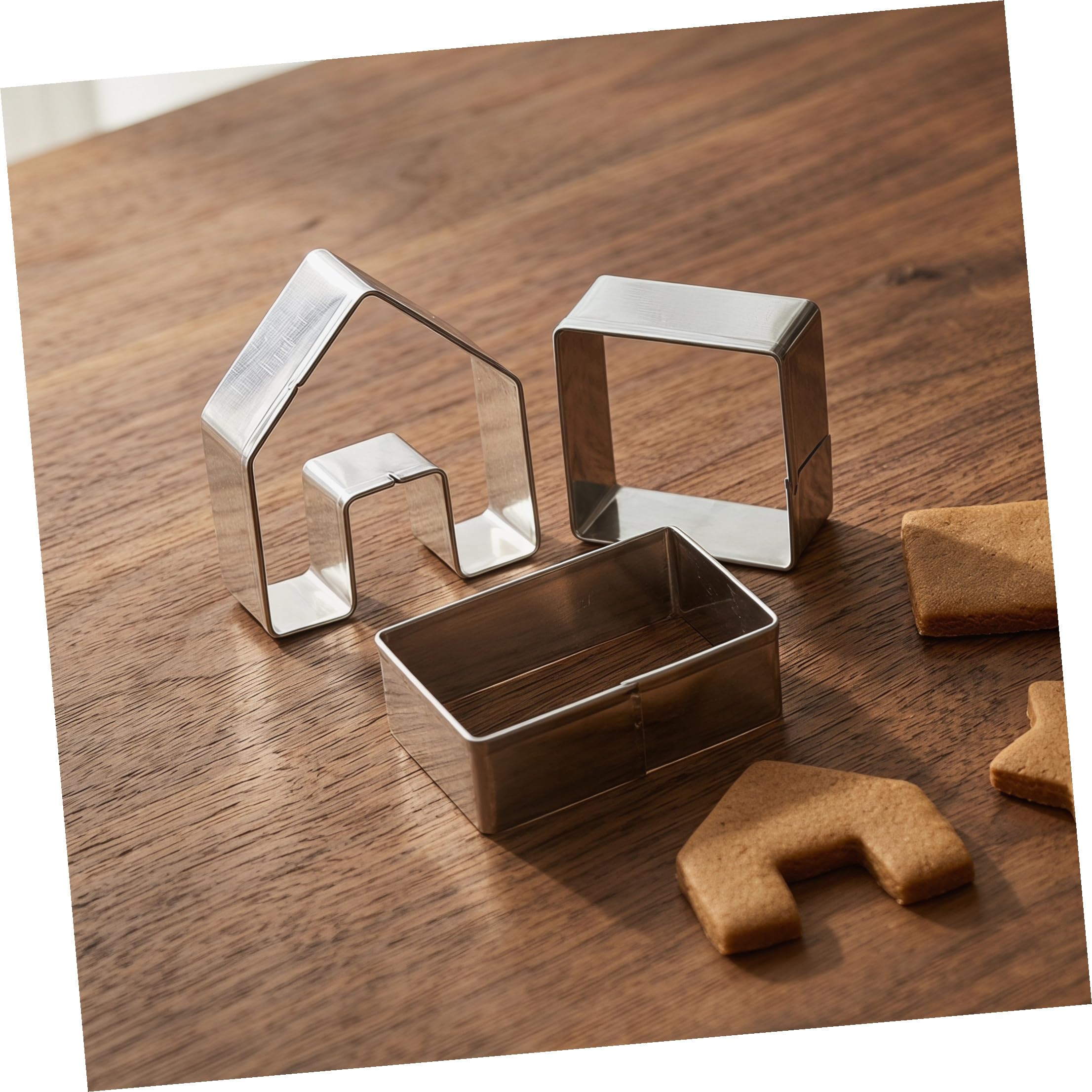 5juegos Molde para Pastel Mini Casa de Jengibre de Molde para Galletas Navideñas para Decoración de Fiesta de Navidad y Horneado DIY