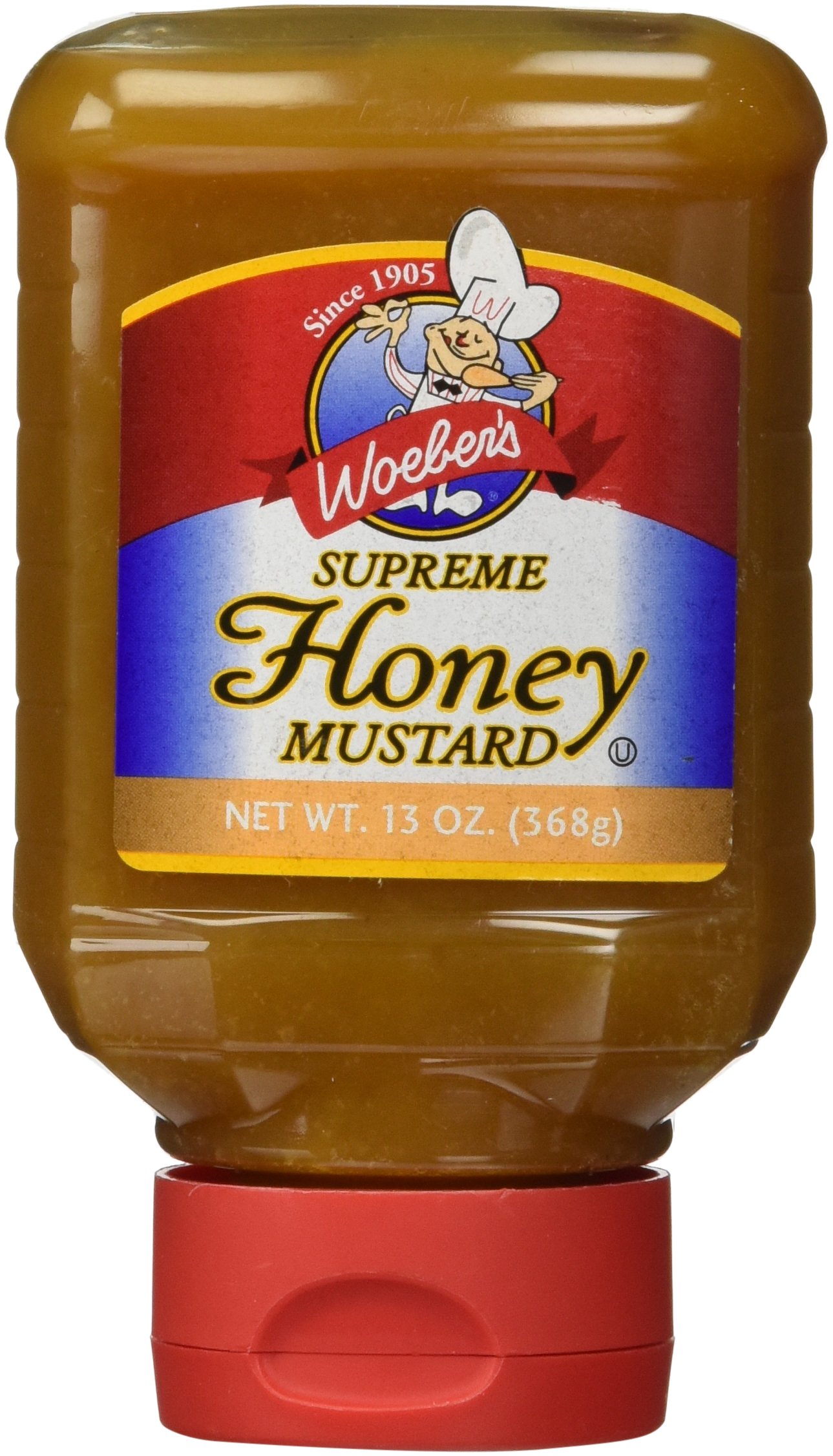 Woeber's Mayo Gourmet Supreme Honey Mustard - 13 oz