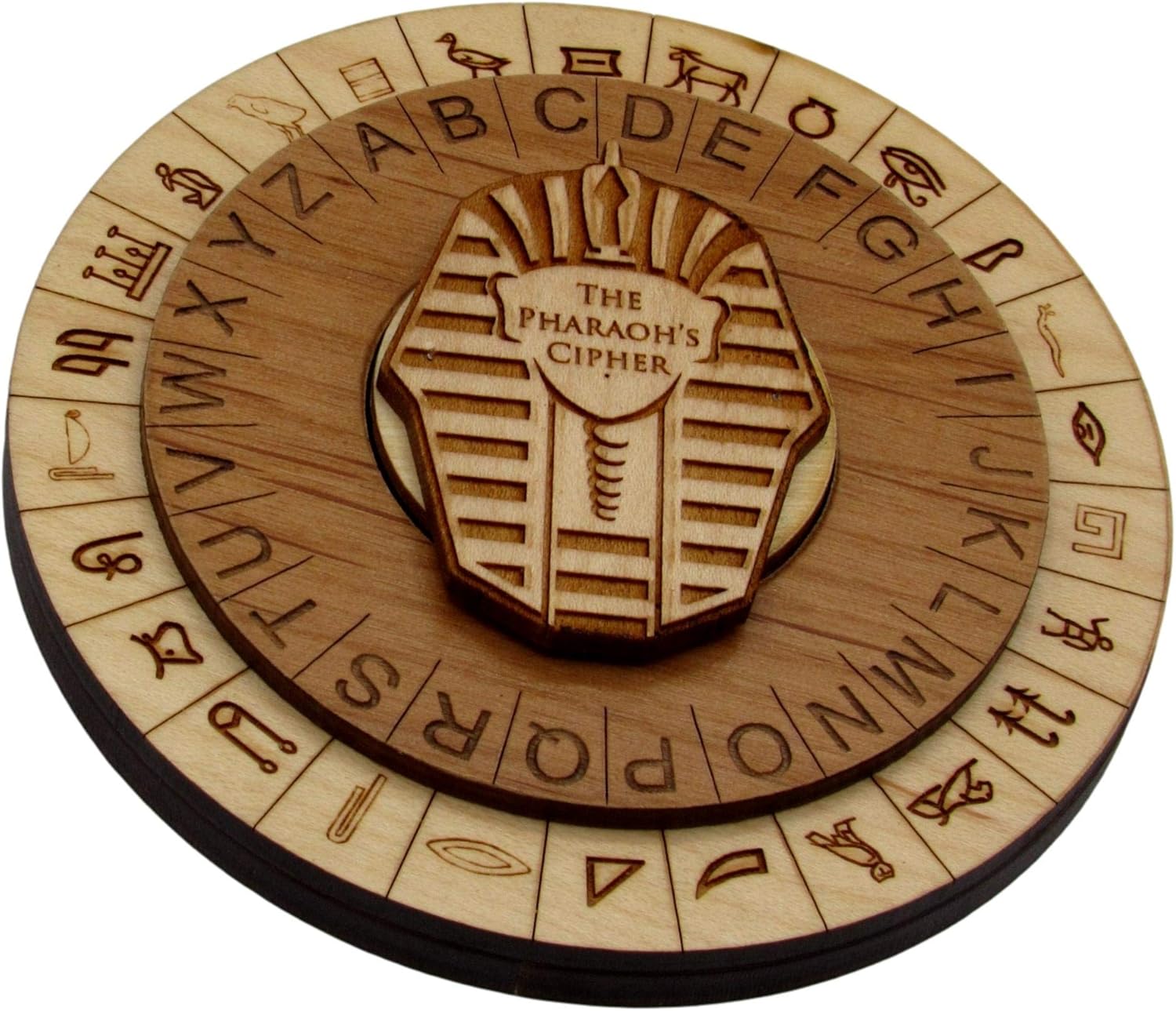 Amazon.com: Egyptian Cipher Wheel for Escape Rooms - Decoder Disk ...