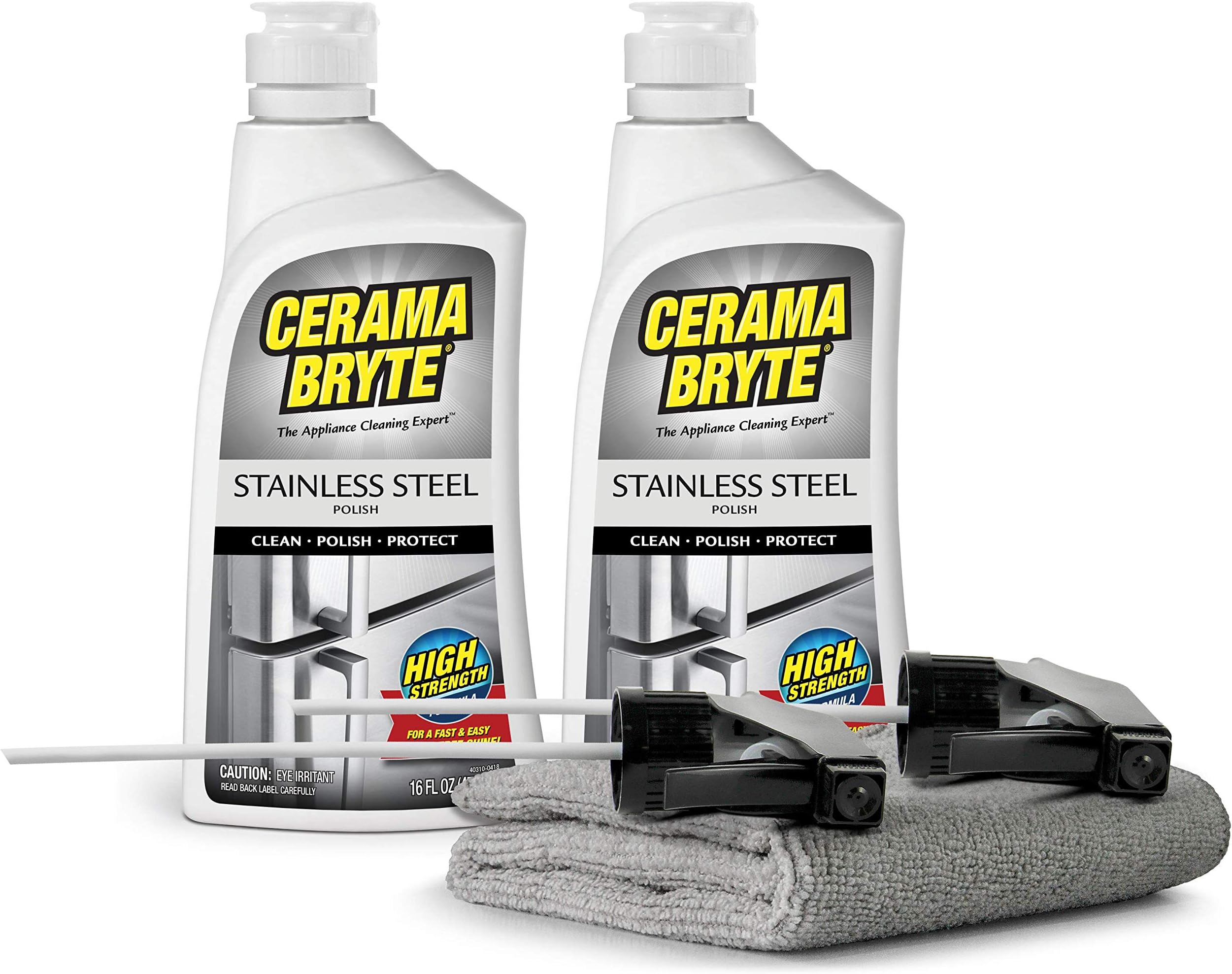 Weiman Stainless Steel Cleaner and Polish 22 Ounce (2 Pack) Protects Appliances