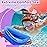 Vvinca Kids Swim Goggles, 3 Pack Toddler Swimming Goggle with Comfortable Soft Silicone Nose Bridge No Leak Clear Vision Anti-Fog UV Protection Easy Adjustment Pool Swim Goggles for Kids Youth 3-14