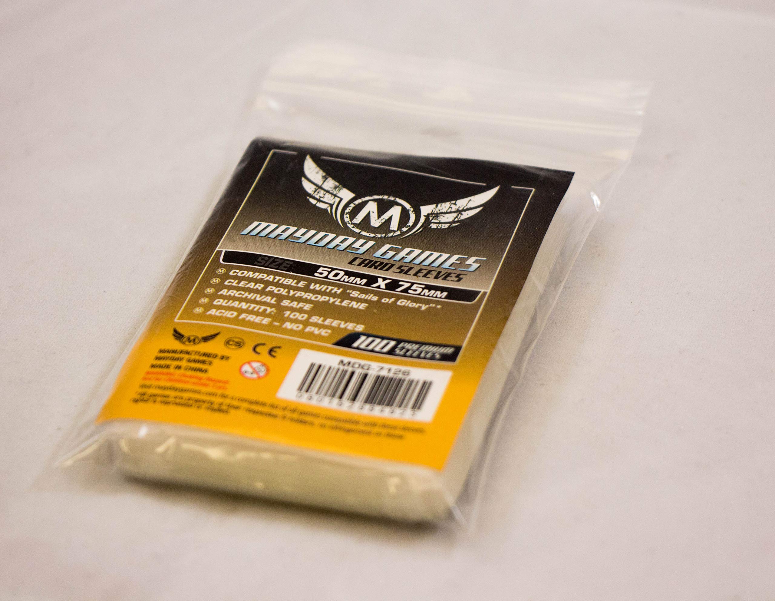 Sleeve Kings "Sails Of Glory* Card Sleeves 50x75mm - 110 Pack 60 Microns 5 - Foto 3