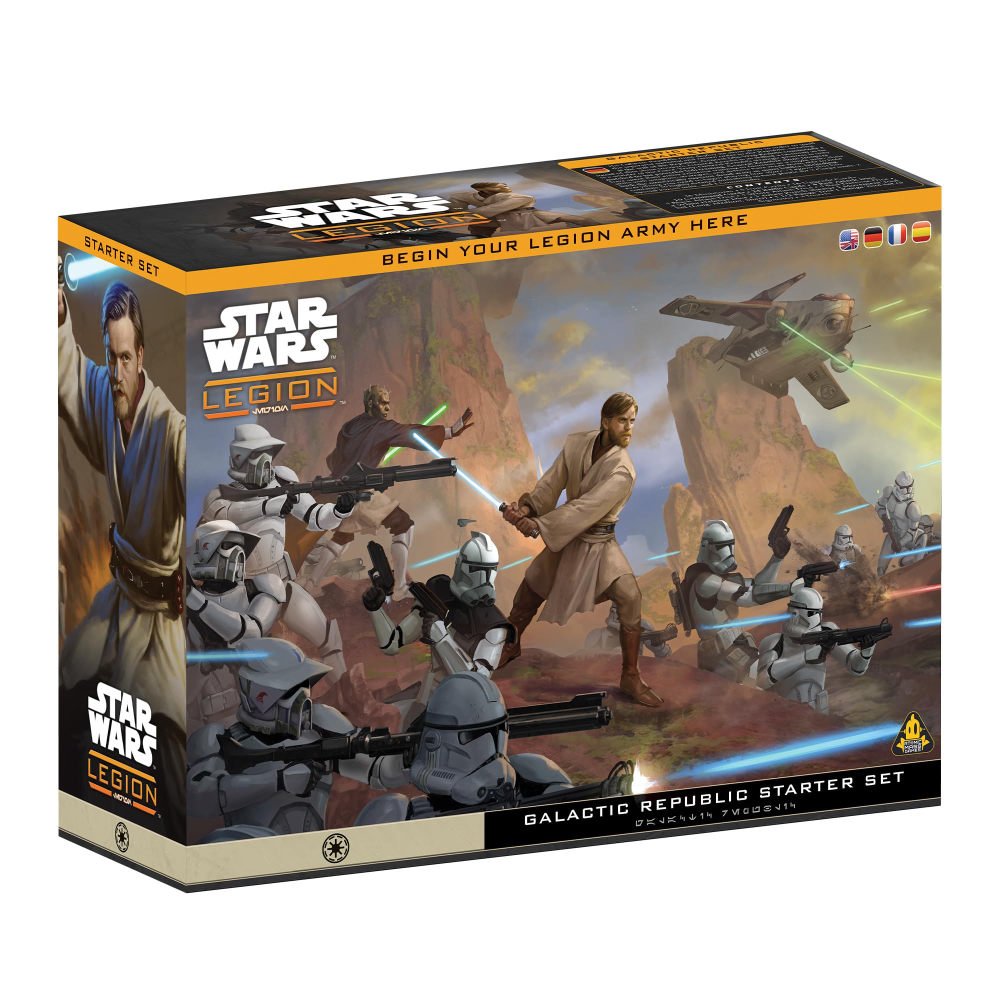 Atomic Mass Games SW Legión: Galactic Republic Starter Set