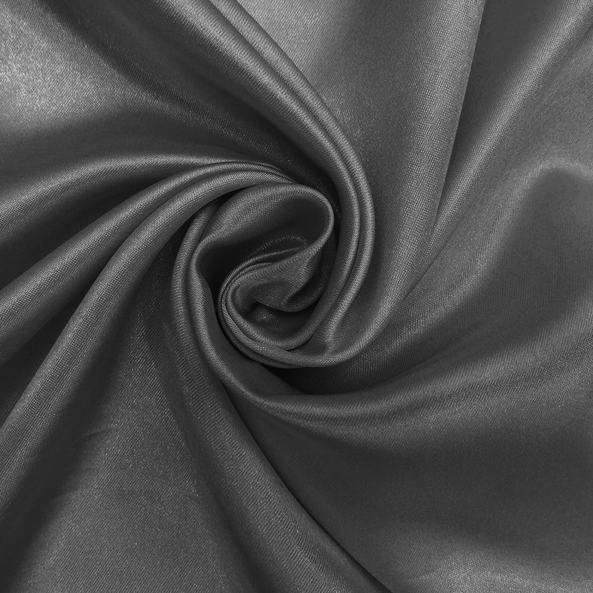 Tissu en soie de glace brillante lavande Weddecor, textile de luxe pour décors