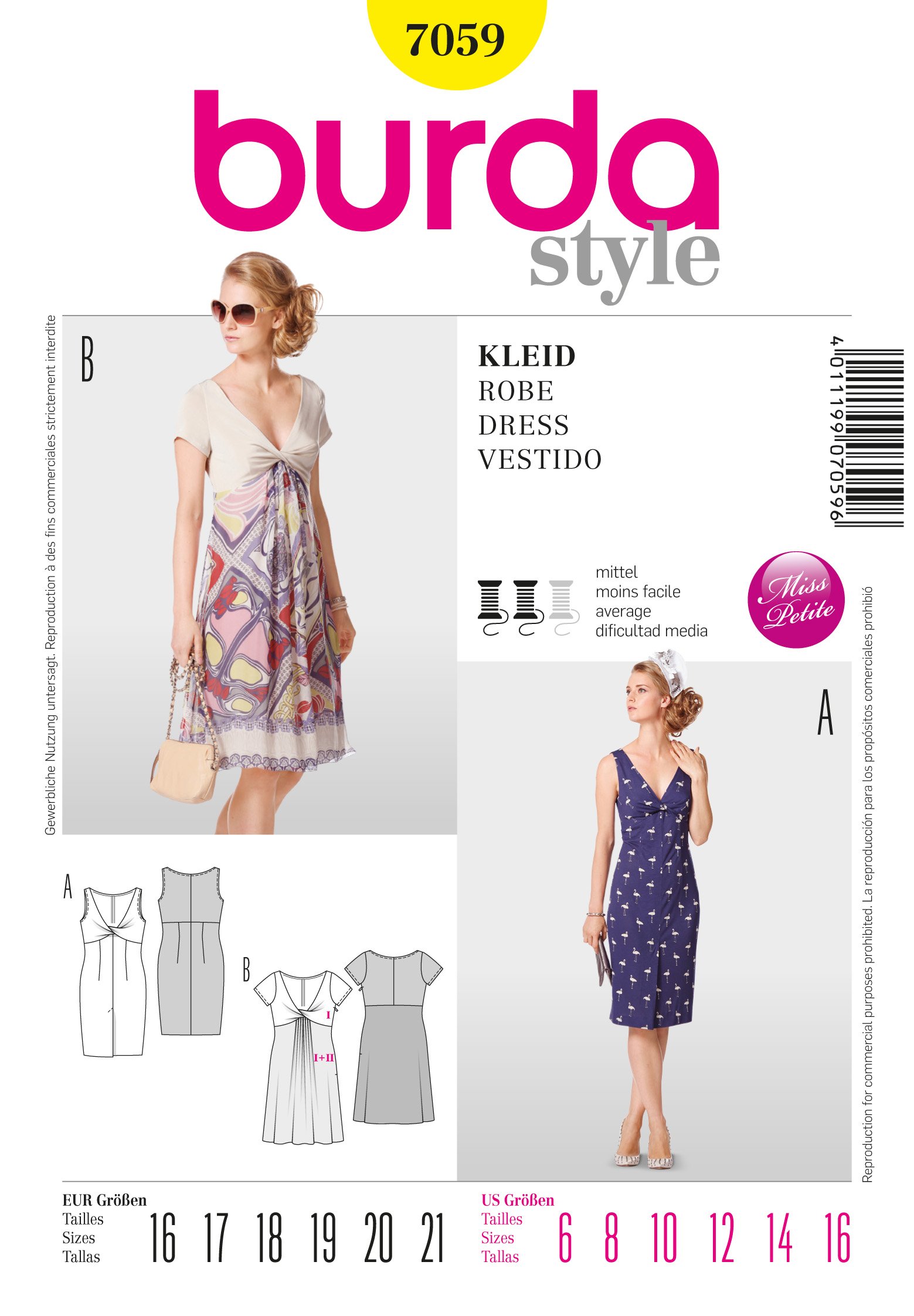 burda drop waist dress pattern Drop Waist Maxi Dress (Plus Size) 03/2016