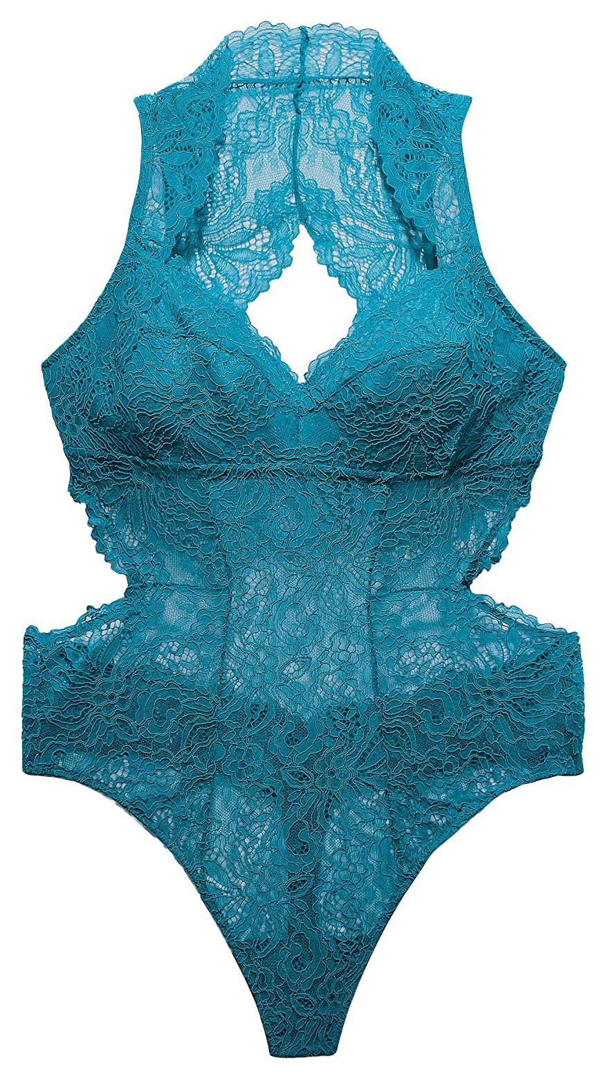 Savage X FentyWomen's Romantic Corded Lace Teddy Romantic Corded Lace Teddy