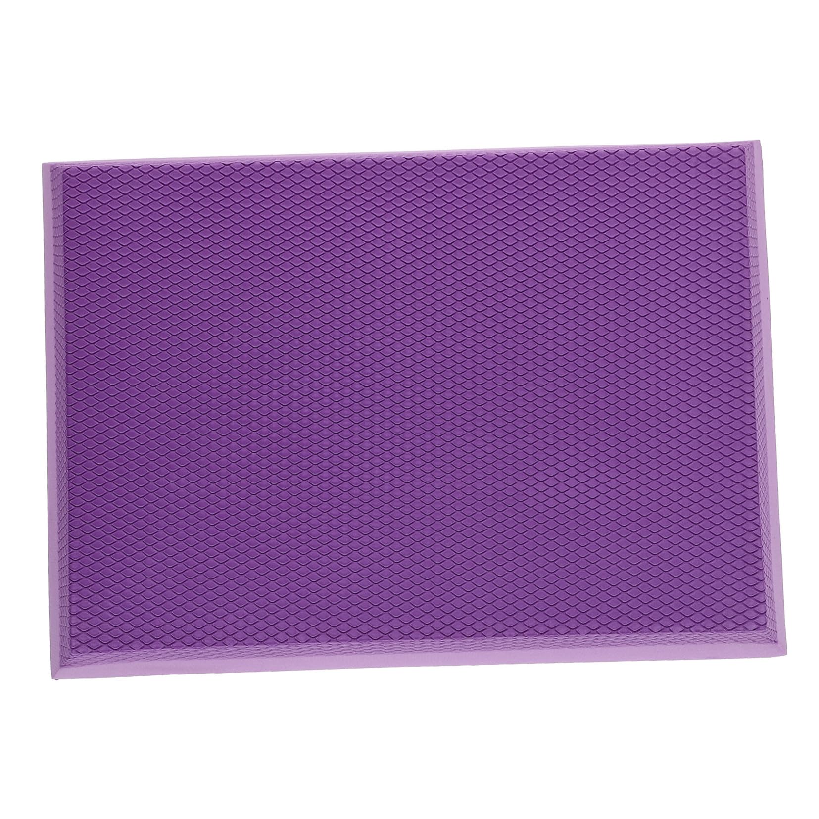 Colchoneta de Equilibrio para Yoga Portátil Almohadilla de Entrenamiento de Estabilidad para Manos y Rodillas Soporte para Pilates y Fitness Casa o Gimnasio Color Púrpura