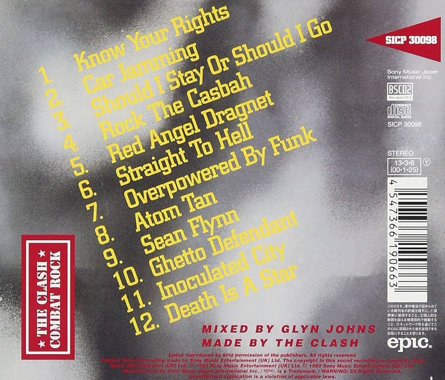 洋楽 THE CLASH COMBAT ROCK The Clash – Combat Rock – Vinyl (LP, Album), 1982 [r4046200