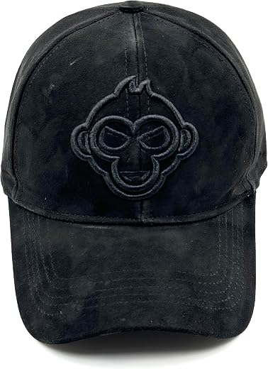 Urban Apes Pure Leather Cap for Mens and Womens Adjustable Cap Cap Pure Suede Leather Cap
