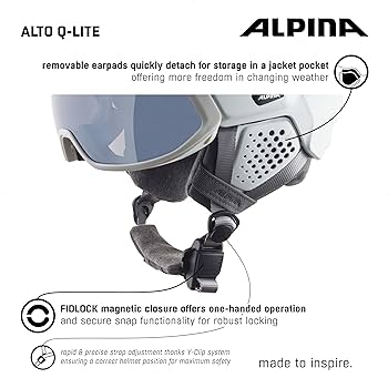 Amazon | ALPINA(アルピナ) スキースノーボードバイザーヘルメット