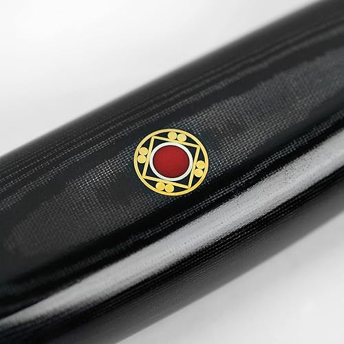 Miniatura 6 de Enso SG2 Santoku Cuchillo - Fabricado en Japón - 101 capas de acero inoxidable Damasco, 6.5 pulgadas