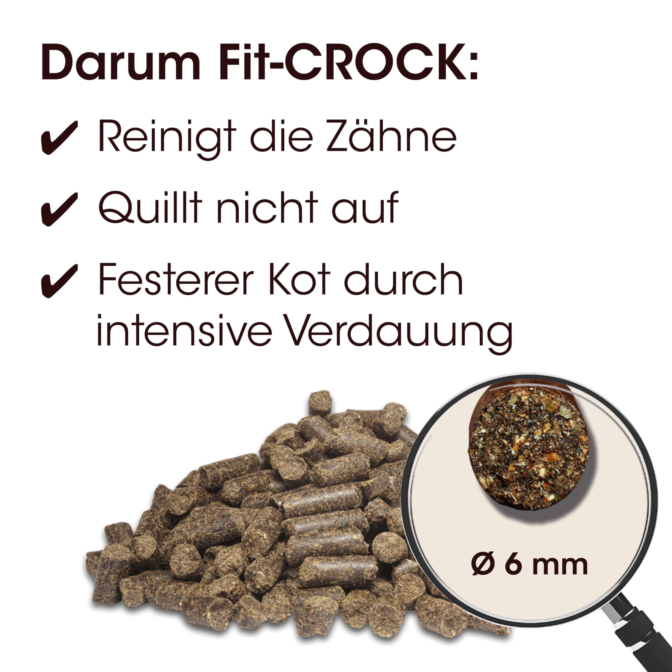 cdVet Fit-Crock Hundefutter trocken Sensitive Lamm Mini 10 kg, getreidefrei