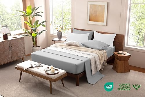 Miniatura 2 de MISSQ Juego de sábanas de tamaño King, refrescantes, extrasuaves, resistentes a las arrugas y a la decoloración, hipoalergénicas, sábanas de