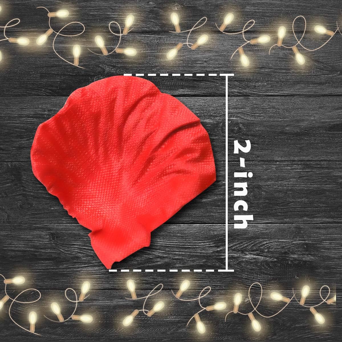4500 Pack Red Rose Petals,Artificial Roses Flower Petals for Romantic Night,Valentine's Day and Weddings