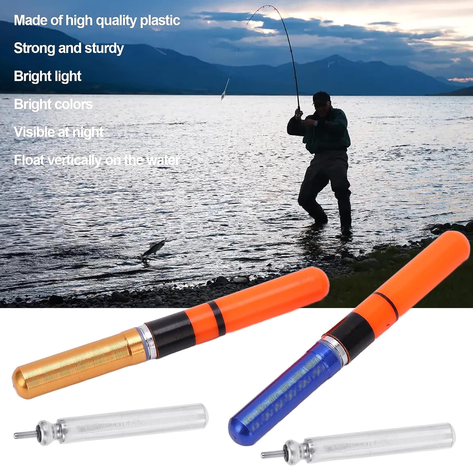 ASYWISH 5Pcs Long-Lasting Power Battery CR322 Electronic Night Glow Button Battery for Fishing Enthusiasts & Tackle Shop Owners Reliable Power for Fishing Float Devices