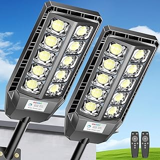 CEDIO Outdoor Solar Flood Lights Motion Sensor