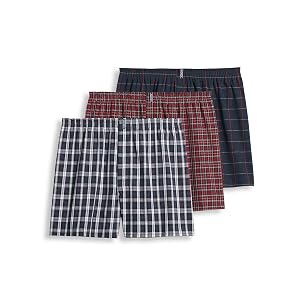Jockey Mens Underwear Classics Full Cut 5 Boxer - 3 Pack