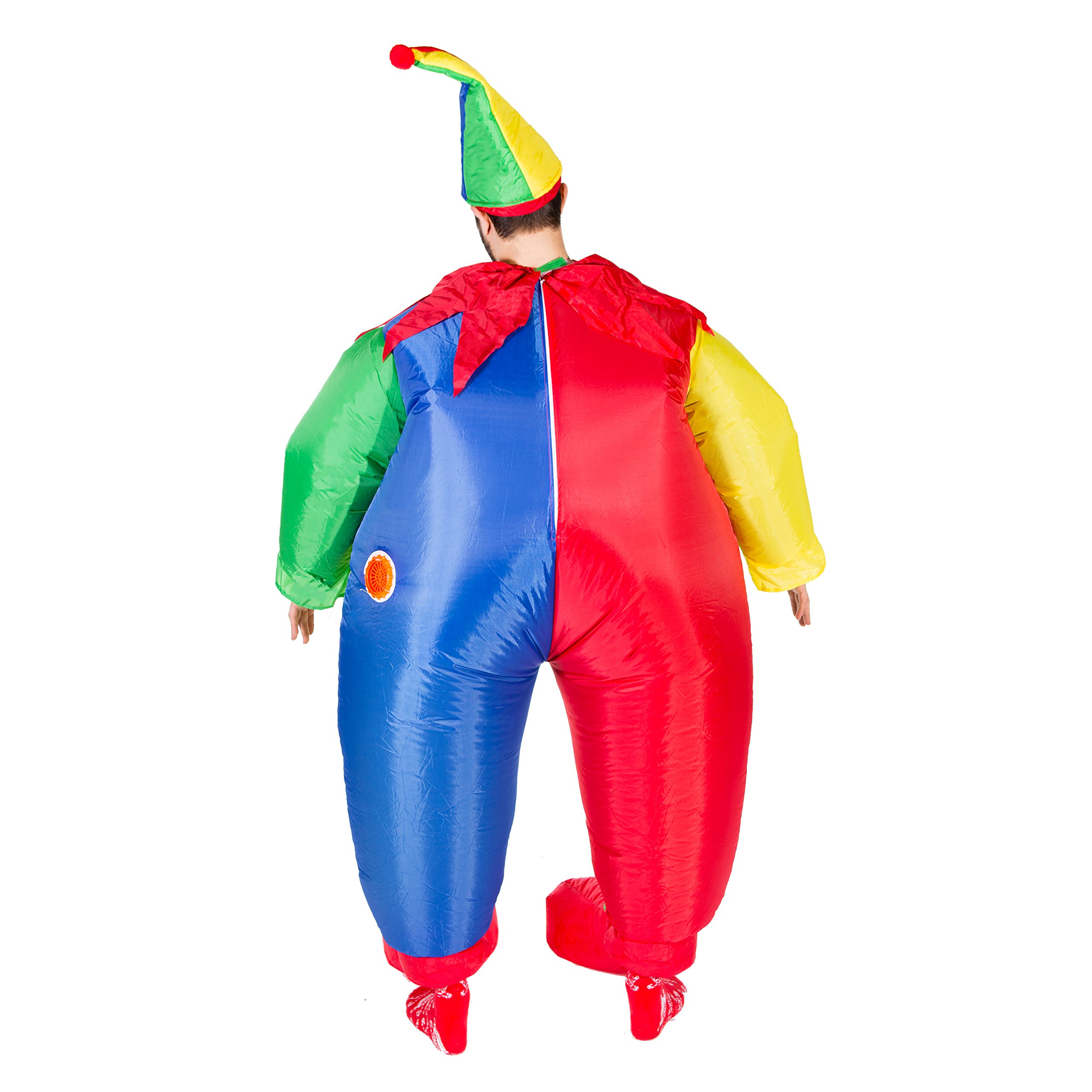 Bodysocks® Opblaasbare Clown Kostuum (Volwassen