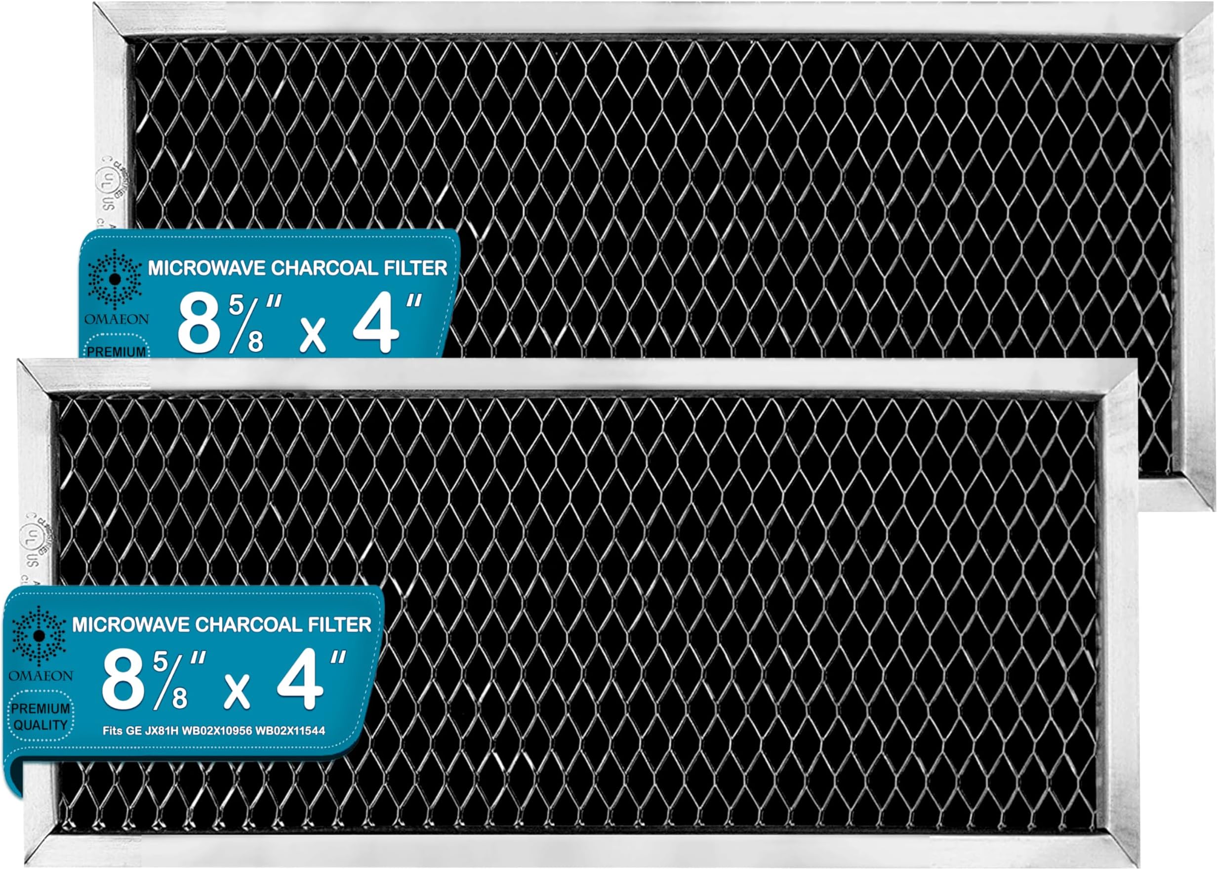 Ricambio Filtro Carbone 2 Pezzi Per GE Per Microonde JX81H WB02X10956 - Foto 12