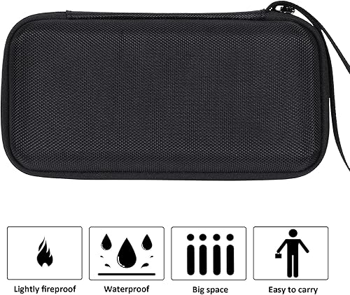 Vista 24 de khanka Funda de transporte para calculadora científica Texas Instruments TI-30Xa/TI BA II Plus/TI-30XIIS /TI-30XS MultiView/TI-36X Pro Engineering