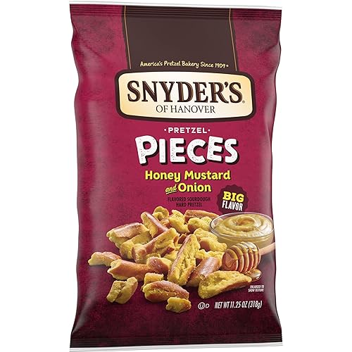 Miniatura 45 de Snyder's of Hanover Piezas de pretzel, jalapeño, 11.25 onzas