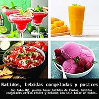 Vista 3 de Ninja BN701 Professional Plus Licuadora, 1400 vatios máximo, 3 funciones para batidos, bebidas congeladas y helados con Auto IQ, 72 onzas. * Jarra