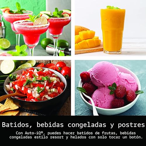 Miniatura 3 de Ninja BN701 Professional Plus Licuadora, 1400 vatios máximo, 3 funciones para batidos, bebidas congeladas y helados con Auto IQ, 72 onzas. * Jarra