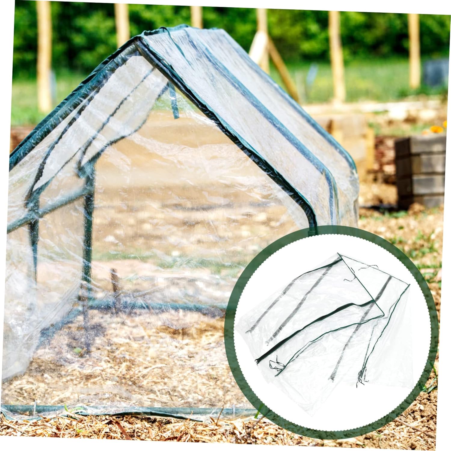 Replacement Greenhouse Cover Mini Garden Greenhouse Shade Airtight Cover