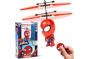 World Tech Toys Spider-Man Infrared Flight UFO Big Head Helicopter